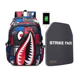 Fashion backpack for women shindn under armour backpack for men Student bulletproof bookbag Large capacity travel backpack Multifunctional laptop backpack