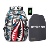 Fashion backpack for women shindn under armour backpack for men Student bulletproof bookbag Large capacity travel backpack Multifunctional laptop backpack