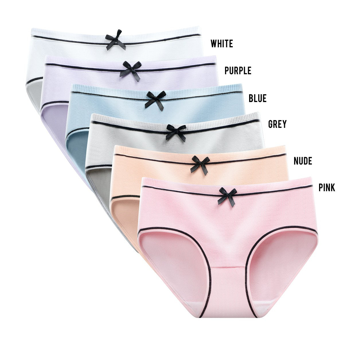 Womens Underwear Women Breathable Ice Silk Texture Seamless Brief