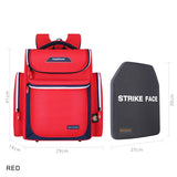 Shindn Lightweight Student Bulletproof Schoolbag NIJ IIIA Bulletproof Plate/Unisex Fashion Bulletproof Backpack for Primary and Secondary School Students/ Ballistic Plate