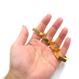 Men's Fashion Ring Multifunction  EDC keychain Folding Ring Self defense Anti-Wolf