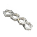 Men's Fashion Ring Multifunction  EDC keychain Folding Ring Self defense Anti-Wolf