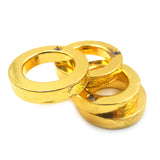 Men's Fashion Ring Multifunction  EDC keychain Folding Ring Self defense Anti-Wolf