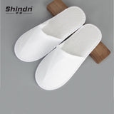 Shindn Coral Fleece Cloth Slippers for Hotels Unisex Indoor Slippers