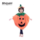 Shindn Halloween Masquerade costumes Children's pumpkin shaped clothing Halloween performance costumes and props
