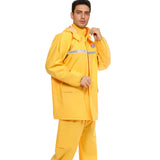 Shindn Unisex Waterproof jackets and pants Extended waterproof clothing PVC raincoat