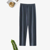 Shindn Men's home casual Trouser Loose and comfortable pure cotton home pants