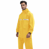 Shindn Unisex Waterproof jackets and pants Extended waterproof clothing PVC raincoat
