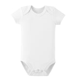 Shindn Solid color baby jumpsuit Newborn Clothing layettes Universal short sleeved crawling clothes for male and female babies aged 0-1