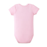 Shindn Solid color baby jumpsuit Newborn Clothing layettes Universal short sleeved crawling clothes for male and female babies aged 0-1