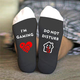 Shindn Interesting and humorous printed socks Spring and Autumn Short Socks for Men and Women