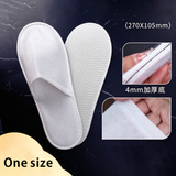 Shindn Coral Fleece Cloth Slippers for Hotels Unisex Indoor Slippers