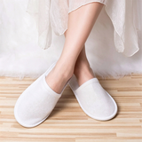 Shindn Coral Fleece Cloth Slippers for Hotels Unisex Indoor Slippers
