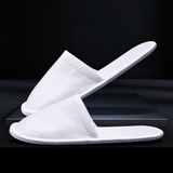 Shindn Coral Fleece Cloth Slippers for Hotels Unisex Indoor Slippers