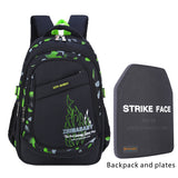Lightweight waterproof under armour backpack shindn boy and girl universal student school bag ARAMID bulletproof backpack