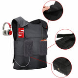 Stab proof vest Shindn Stab Vest Multi-purpose detachable Anti-stab vest black bladerunner clothing and police stab vest free shipping - shindn