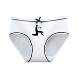 6 Color optional Sexy Seamless Panties Couple Love Totem Printing Valentine's Day gift Birthday Panties (1Pcs)