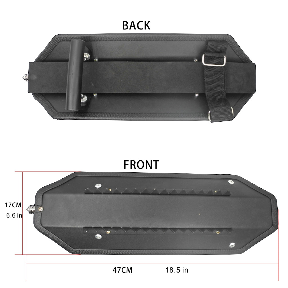 Shindn Tactische schilden van licht staal met raambreker, multifunctioneel tactisch schild voor thuis en op de camping (zwart Shindn Tactische schilden van licht staal met raambreker, multifunctioneel tactisch schild voor thuis en op de camping (zwart