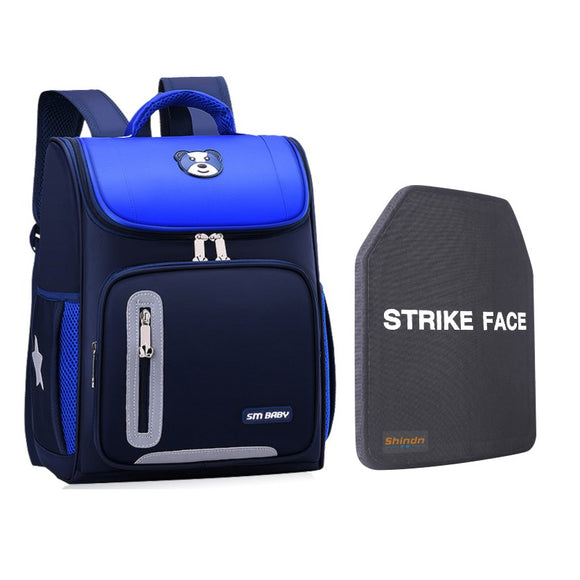 bulletproof backpack Student safety school bag Shindn UHMWPE backpack kids plate carrier school bag for girls and school bag for boys ARAMID