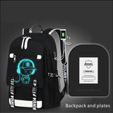 motile commuter backpack shindn ARAMID bulletproof backpack Unisex commuter backpack Luminous cartoon pattern under armour backpack waterproof cycling backpack