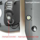 Shindn Aluminum Alloy Metal Shield Lightweight Arm Shield with Window Breaker for Hunting,Safety Protection,Outdoor Adventures and Superhero Cosplay Props