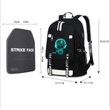 motile commuter backpack shindn bulletproof backpack Unisex commuter backpack Luminous cartoon pattern under armour backpack-shindn