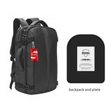 Fashion outdoor backpacks and school bags for college, Shindn lightweight Bulletproof backpack  kevlar Aramid bulletproof plate - shindn