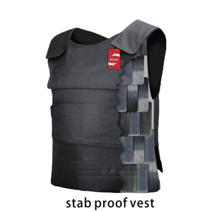 stab proof vest shindn Stab Vest Removable Oxford cloth Anti-stab vest Multipurpose police stab vest anti stab shirt and Anti-cut sleeve - shindn